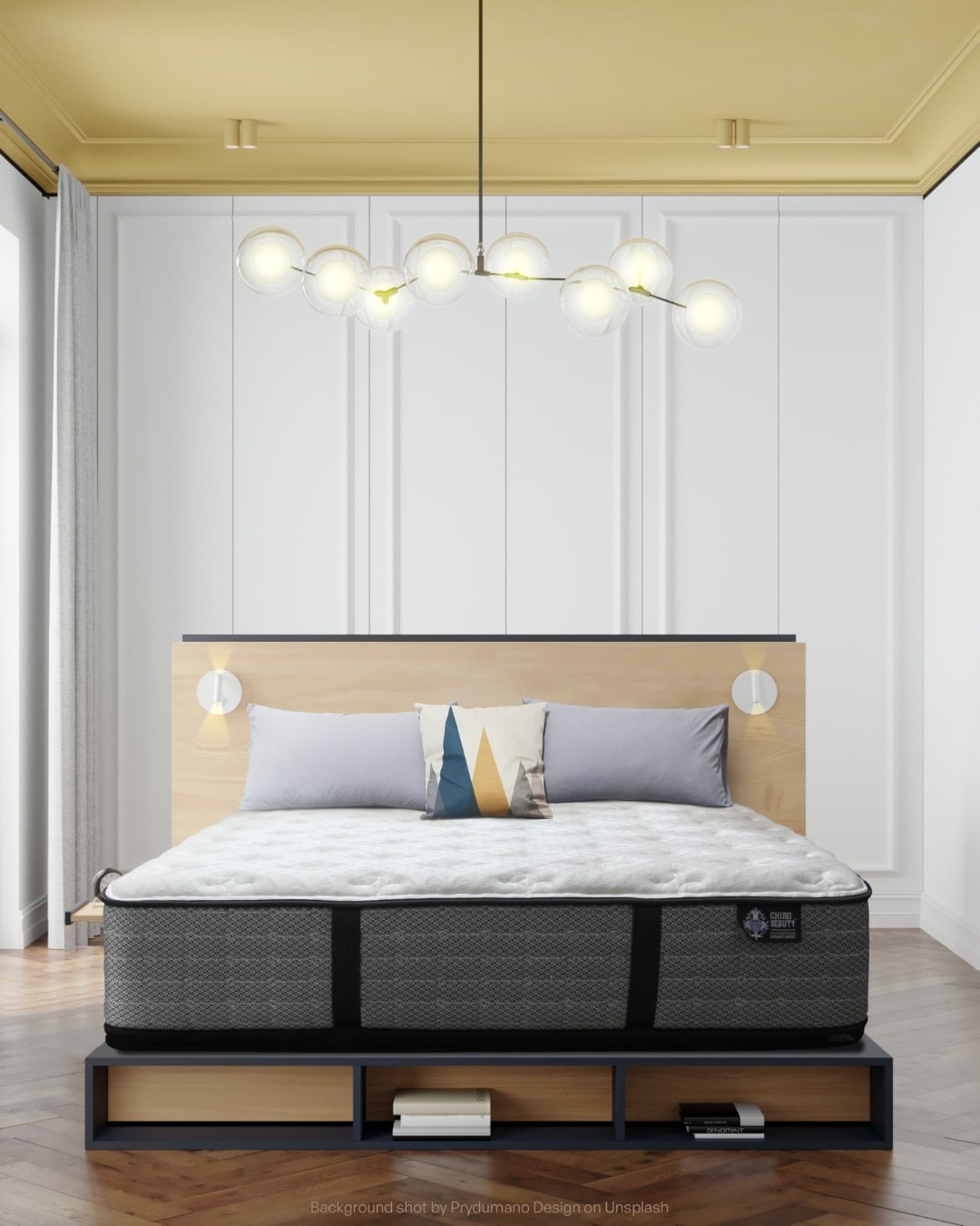 Chiro Dreamer II Grey Plush Room Shot